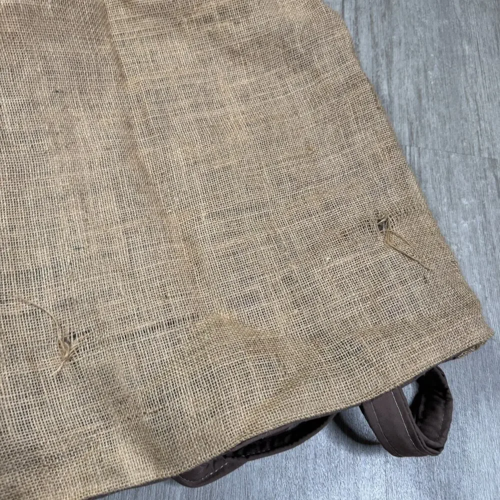 Portland Coffee Roasters The Elm Project Burlap Tote Bags Lined - Picture 3 of 7